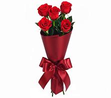 Букет 5 Красных роз Эдлесс Лав в Донской Балке