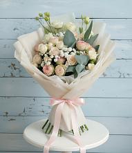 Букет цветов из:  Розы и Лизиантусы #REPLACE_PRED# Донской Балке