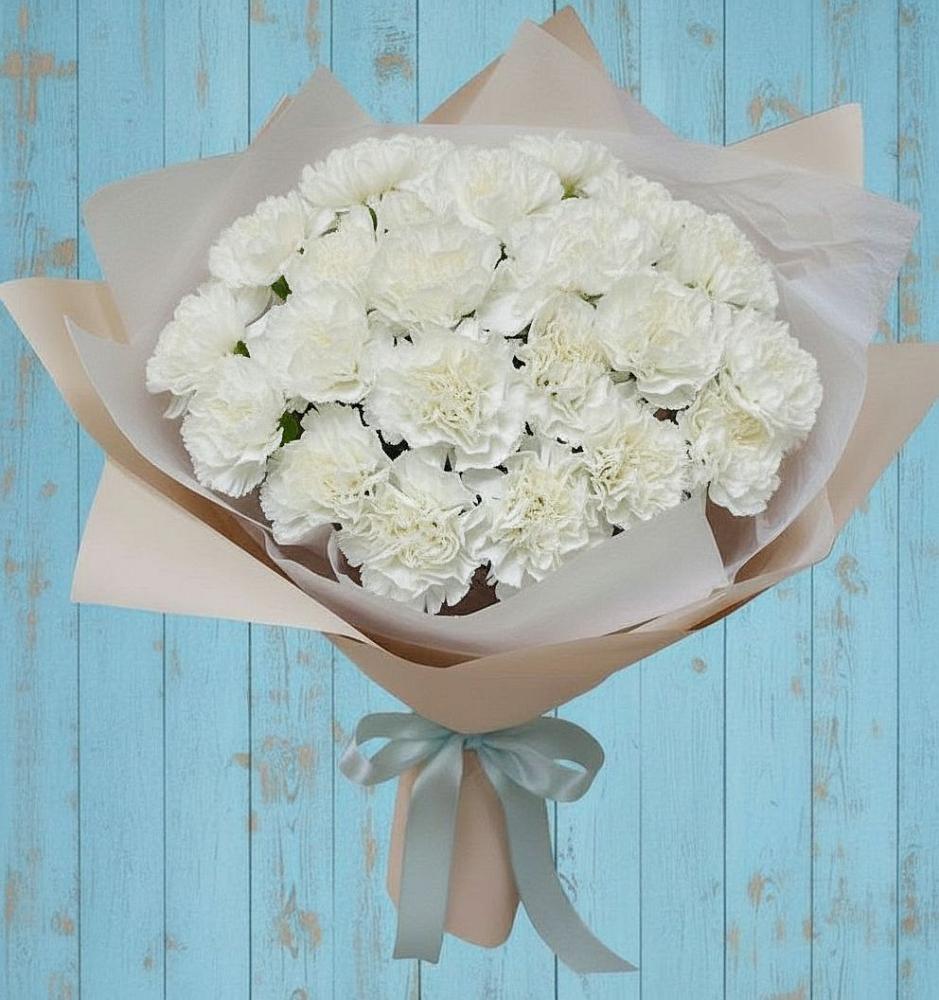 Букет цветов из: Гвоздики в Донской Балке