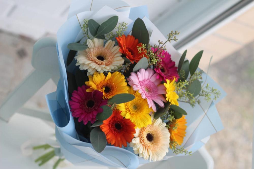 Букет цветов из: Герберы в Донской Балке