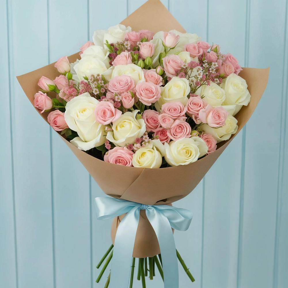 Букет цветов из: Розы в Донской Балке