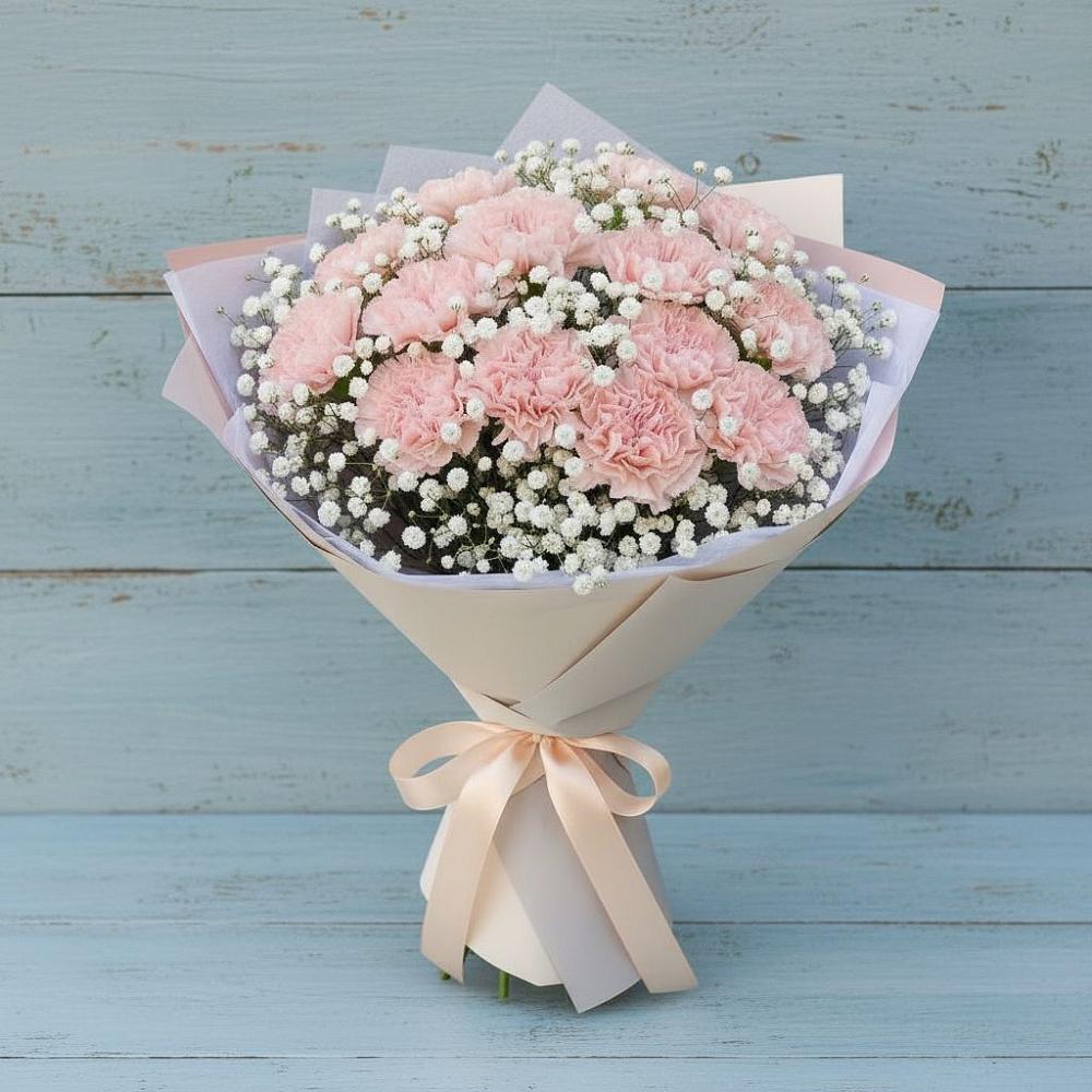 Букет цветов из: Гвоздики в Донской Балке