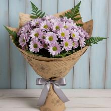 Букет цветов из:  Хризантемы #REPLACE_PRED# Донской Балке