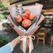 Букет цветов из:  Розы в Донской Балке