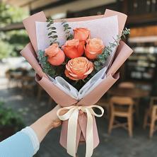 Букет цветов из:  Розы в Донской Балке