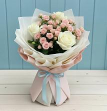 Букет цветов из:  Розы в Донской Балке