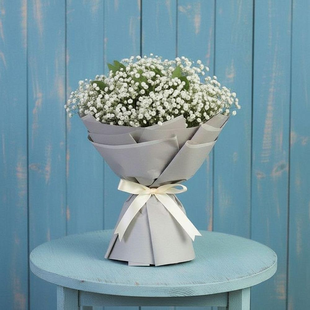 Букет цветов из: Гипсофила в Донской Балке