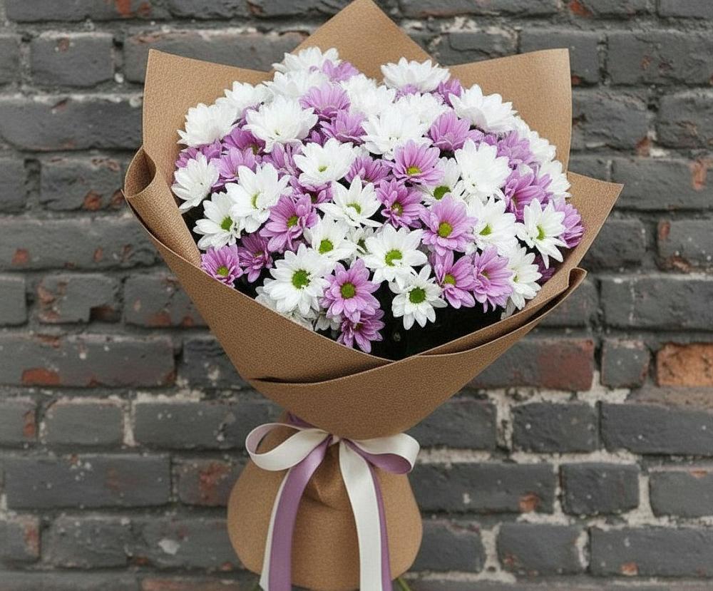 Букет цветов из: Хризантемы в Донской Балке