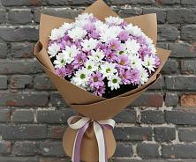 Букет цветов из:  Хризантемы #REPLACE_PRED# Донской Балке