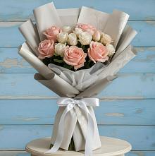 Букет цветов из:  Розы #REPLACE_PRED# Донской Балке