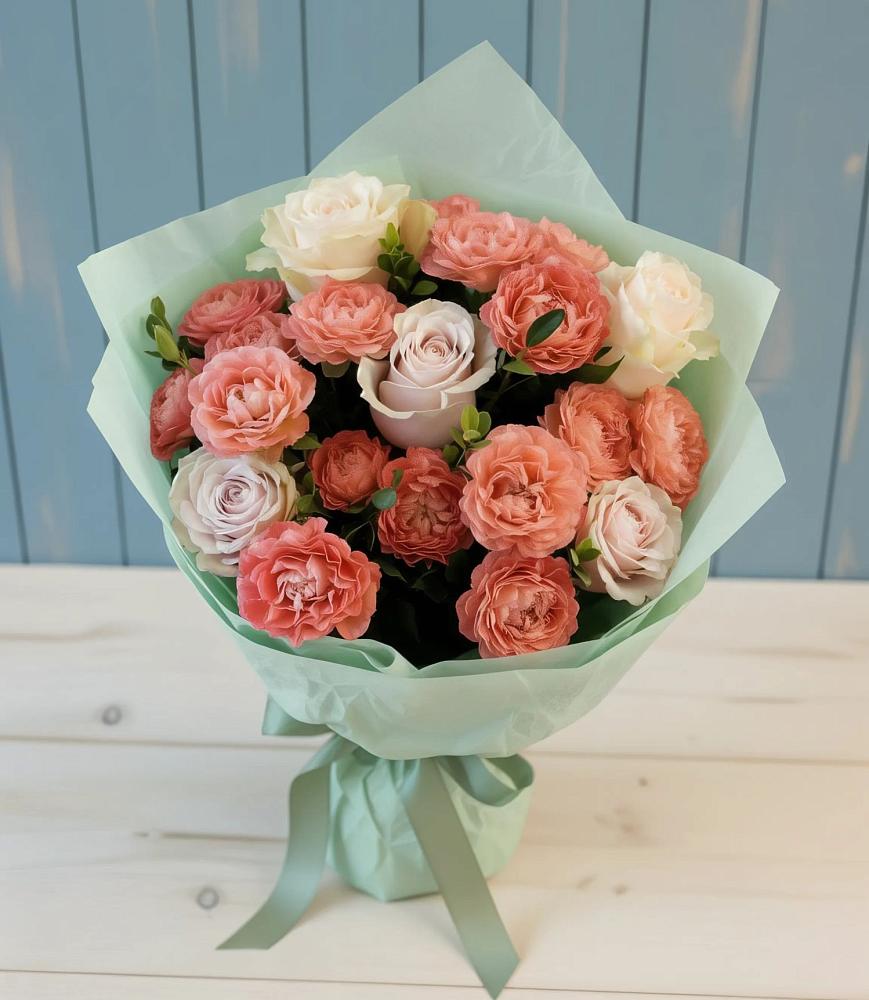 Букет цветов из: Розы в Донской Балке