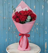 Букет цветов из:  Розы в Донской Балке