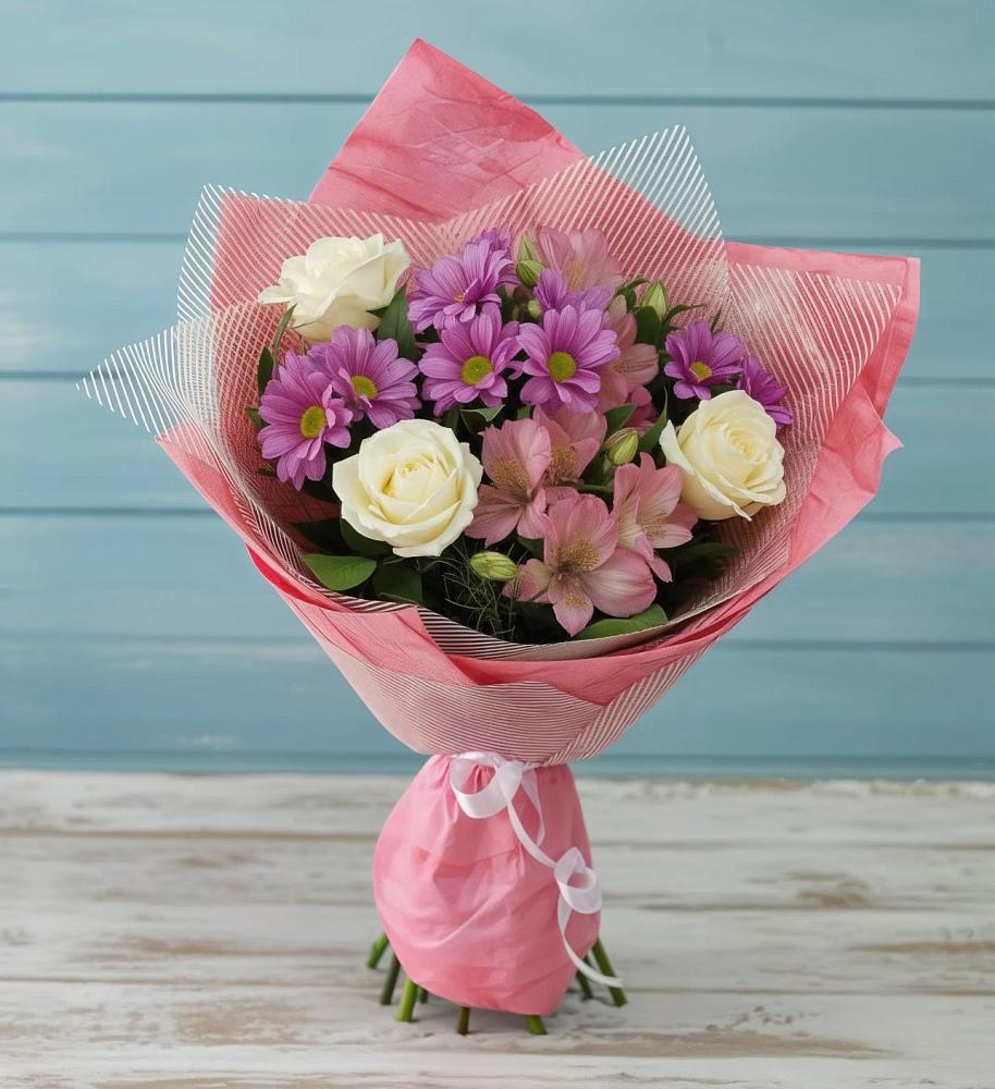 Букет цветов из: Герберы в Донской Балке