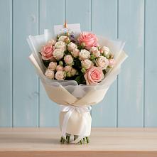 Букет цветов из:  Розы в Донской Балке