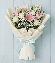 Букет цветов из:  Лилии в Донской Балке