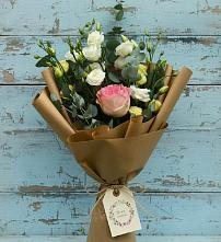 Букет цветов из:  Розы и Лизиантусы #REPLACE_PRED# Донской Балке