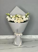 Букет цветов из:  Розы и Лизиантусы в Донской Балке